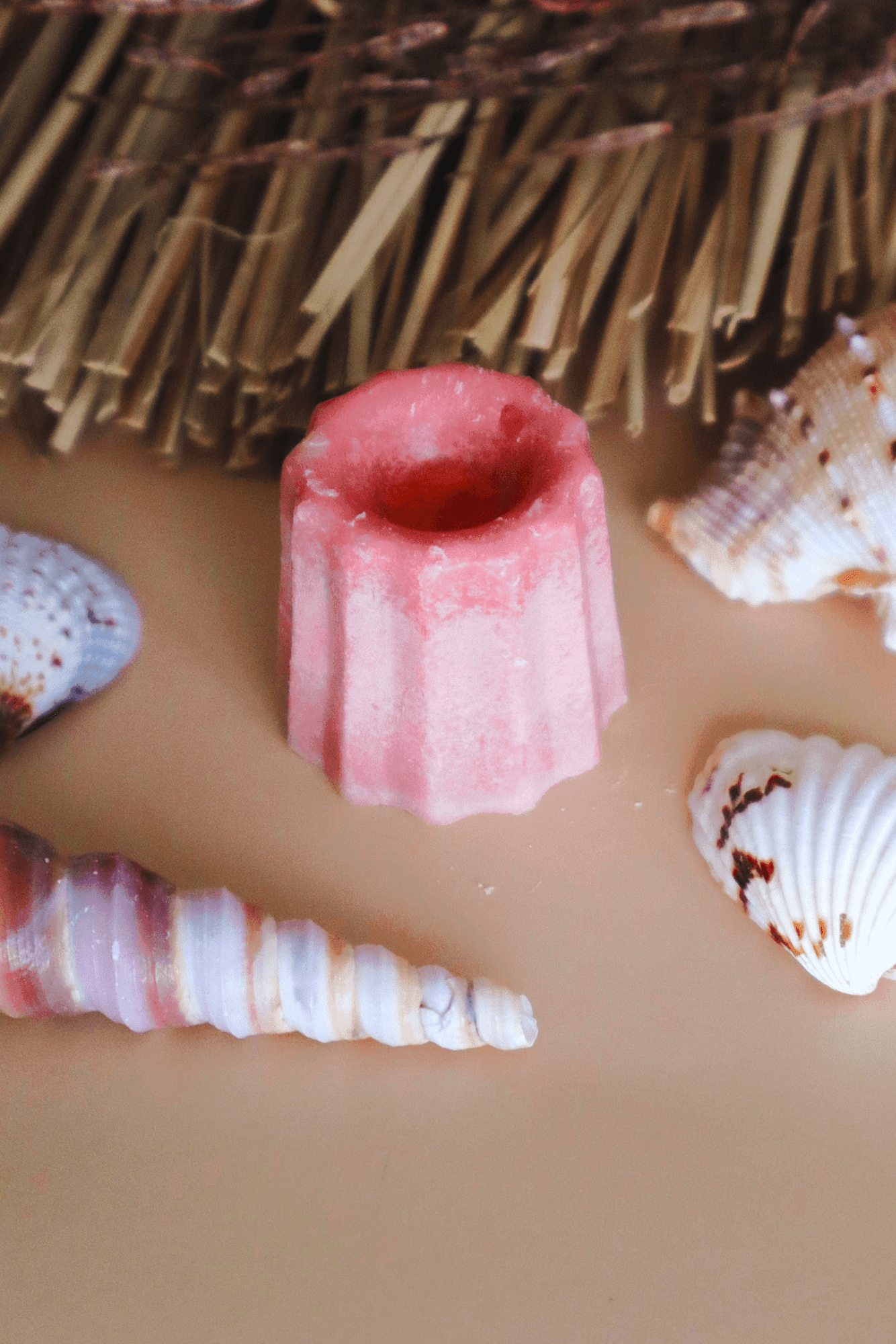 Fondant parfumé à la fleur de cerisier Atelier Candelea en cire végétale