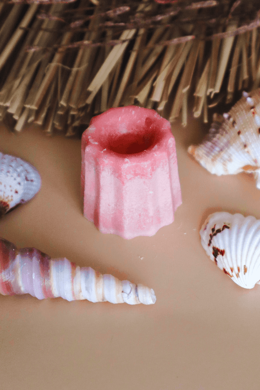 Fondant parfumé à la fleur de cerisier Atelier Candelea en cire végétale