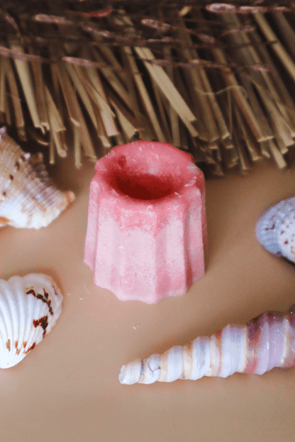 Fondant parfumé à la fleur de cerisier Atelier Candelea en cire végétale