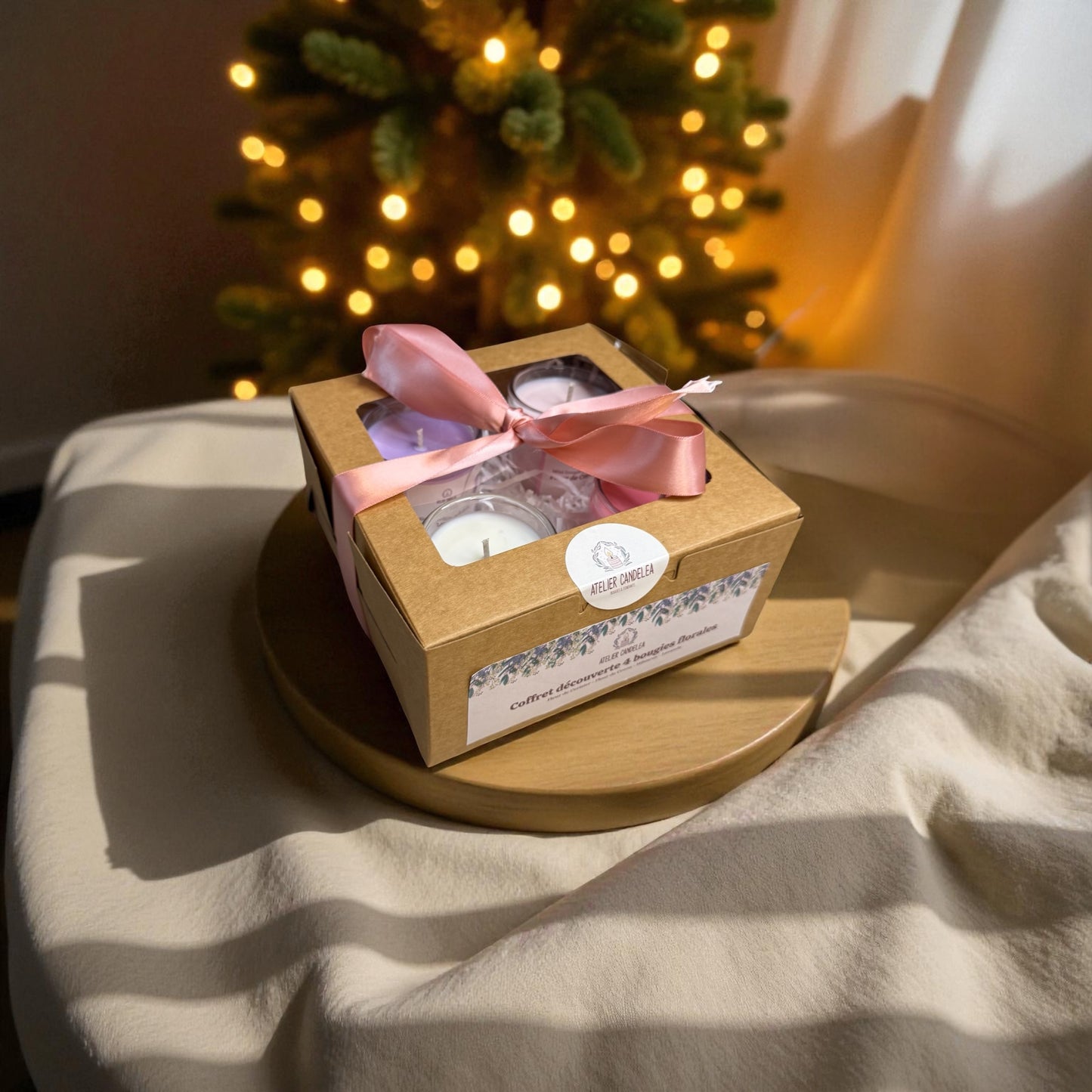 Coffret de Bougies Florales